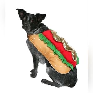 NEW Pet Hot Dog Halloween Costume Size Medium  (20-50 lbs)